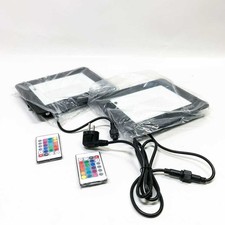 RGB LED Strahler 100W, T-SUNUS RGB Fluter LED Gartenstrahler RGB LED Strahler