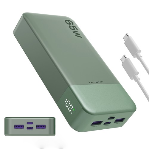 Juovi power bank 20000mah 65w - bank,