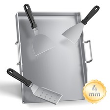 Edelstahl Grillplatte Griddle