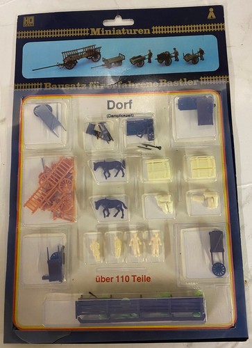 Ddr miniaturen bausatz dorf - ddr,