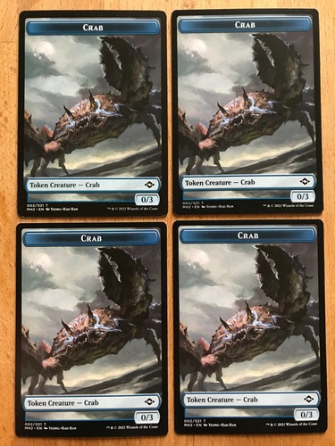 Mtg magic crab - magic, 4x