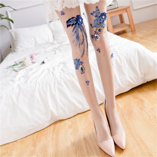 Damen pailletten strumpfhose - damen,