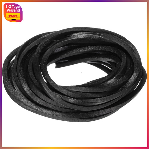 Lederband flach 2mm - 2mm, meter