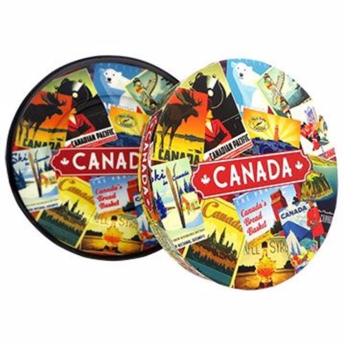 Canada plate souvenir keramik - canada,