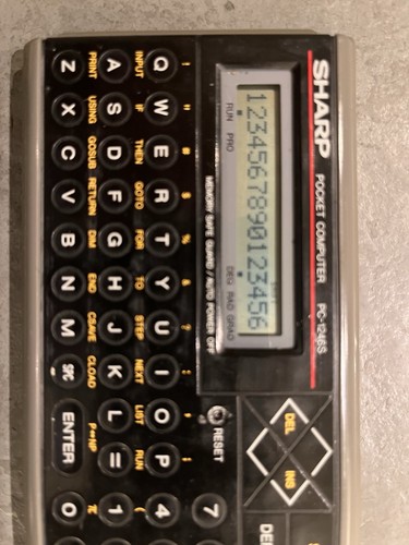 Sharp 1248 pocket - pocket, computer