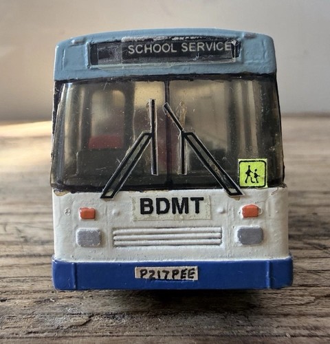 Vintage scratchbuilt resin bus - vintage,