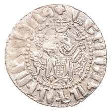 1199 - 1219 AD LEVON I MITTELALTER ARMENISCHE SILBER STRASSENBAHN TAKVORIN: KILIZISCHES ARMENIEN