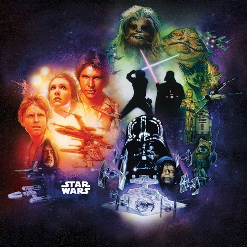 Vlies fototapete star wars - vlies-fototapete,