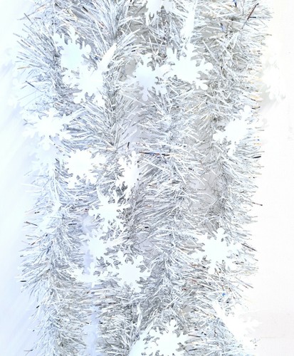 Lametta girlande - lametta, 5m