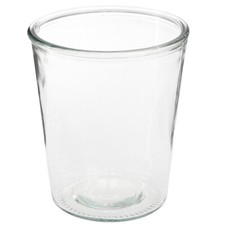 Konische Glasvase 2er Set