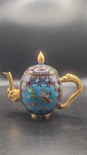 Cloisonne teekanne bunt - cloisonne,