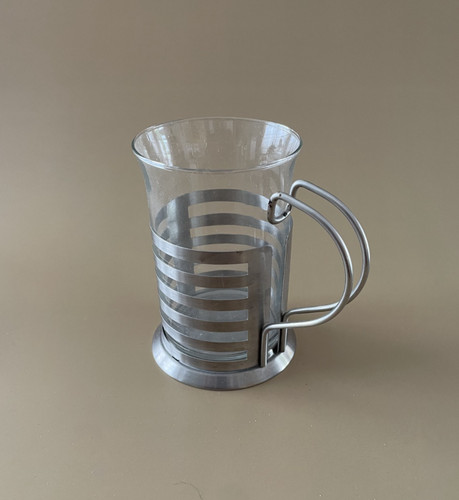 Schönes teeglas mit henkel - teeglas,