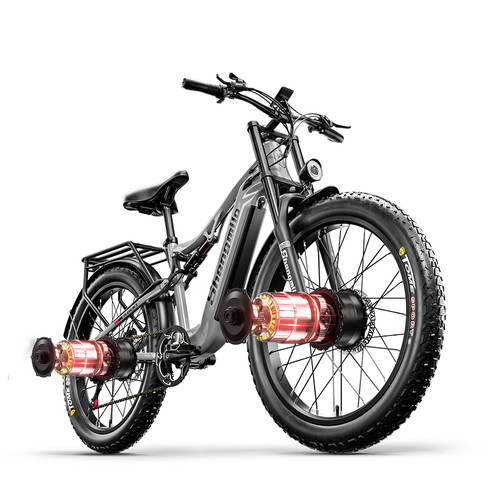 2000w dual motor ebike - dual, zoll