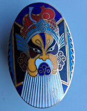 Cloisonne Emaille Deckeldose