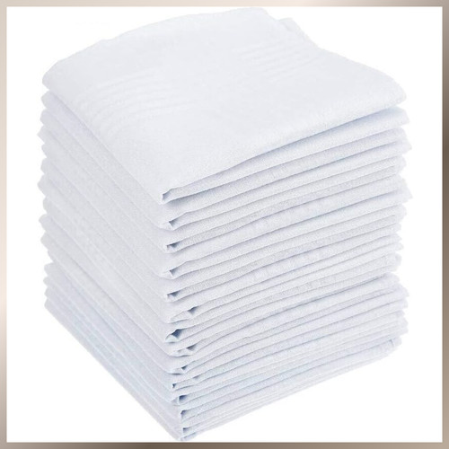 Taschentücher baumwolle 15pcs - taschentücher,