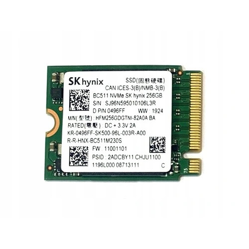 Festplatte ssd hynix bc511 - sk,