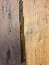 Winkelschließblech Haustür Tor 500mm x 25 x 25 eckig Hammerschlag für Mauerdübel