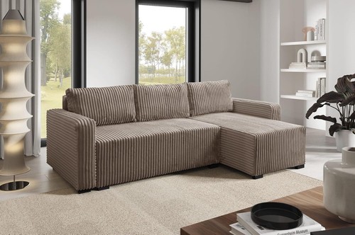 Ecksofa cord tilia - cord,