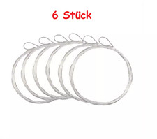 6 Stück tapered Leader mit Schlaufe konisches Fliegenvorfach in alle Größen