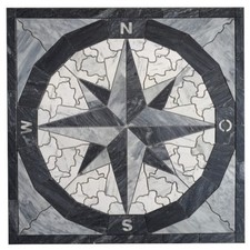 Marmor Rosone 60x60 cm Kompass