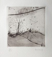 Horst Hussel Radierung