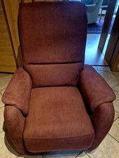 TV Sessel mit Aufstehhilfe und Liegefunktion, 84x80x113cm(BxTxH),Farbe violett