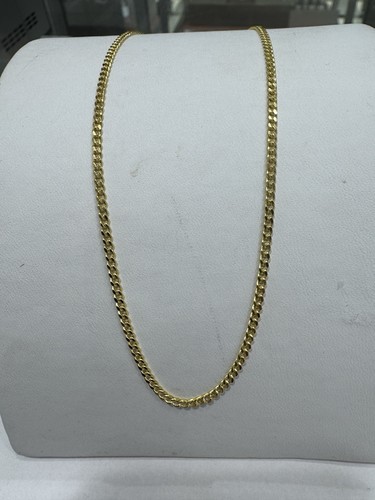 585 gold kette - 45cm, lang,3