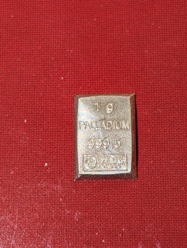 Gramm palladium barren - 1,