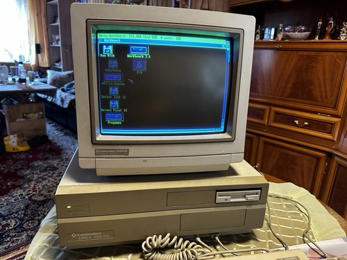 Komplettset amiga 2000hd - komplettset,