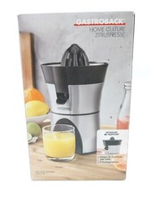 Gastroback Home Culture 41138 Elektrische Zitronenpresse 100 W Schwarz KT6254M-Ü