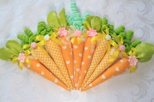 Stoff möhren osterdeko - stoff,