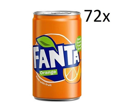 72x fanta mini orange - 72x,