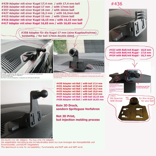 Halterung handy adapter - handy,