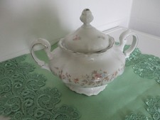 Zuckerdose mit Deckel nostalgisch "Blümchen"