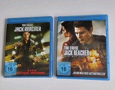 Jack Reacher 1 & 2 Blu ray Tom Cruise Blu ray Aus Sammlung Kein Weg Zurück 