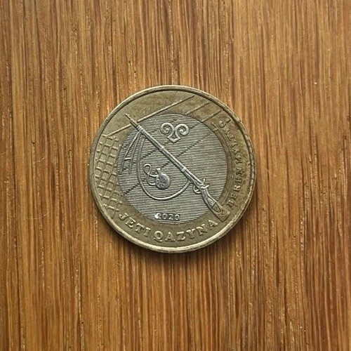 100 tenge jeti qazyna - tenge, münze