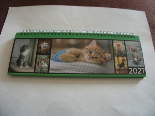 Tischkalender katzen 2027 1 - katzen,