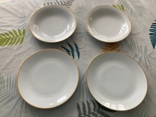 Schirnding Bavaria 2 flache Teller Speiseteller, 2 tiefe Teller Suppenteller