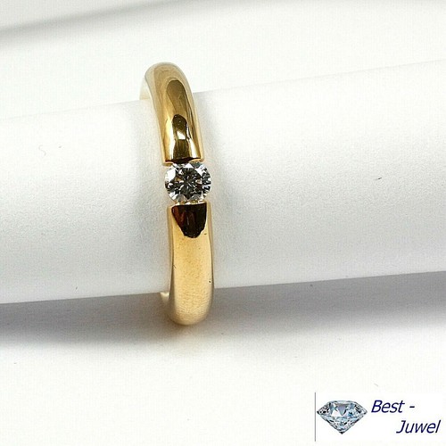 Ring spannoptik 750 - 750, gold