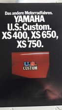 Yamaha XS U.S. Custom Modelle Prospekt