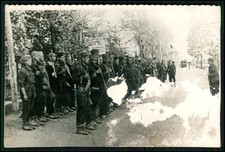 2x Foto - Fremdenlegion, Légion étrangère, Armee 1943 - Info Rückseite