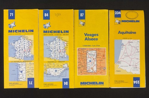 Konvolut landkarten michelin - konvolut,