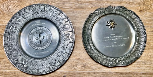 Zinn jubiläumsteller - jubiläumsteller, 2