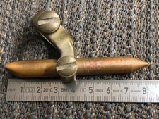 Kupferstückhalter rund mit Kupferstücke zum Weichlöten s. Bilder