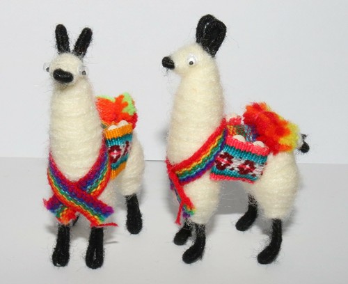 Kuscheltier alpaka lama - 2x,