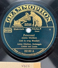 78rpm Rar ERZGEBIRGE ANTON