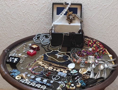 Modeschmuck konvolut silber - konvolut,