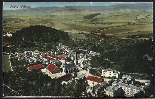 Ansichtskarte ilfeld harz - ansichtskarte,