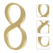 1 Stück Kupfer Türnummer