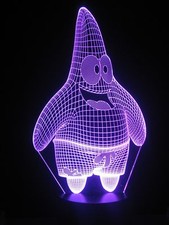 3D LED-Lampe Seestern